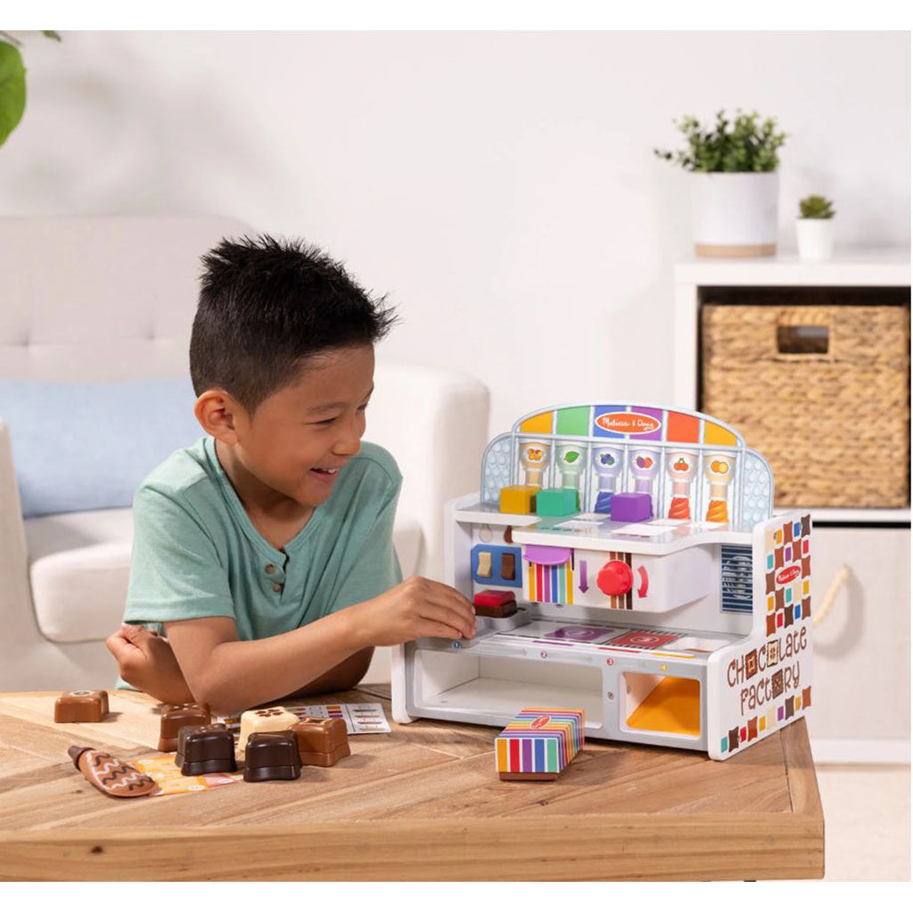 Melissa & Doug lekemat i tre, Sjokoladefabrikk