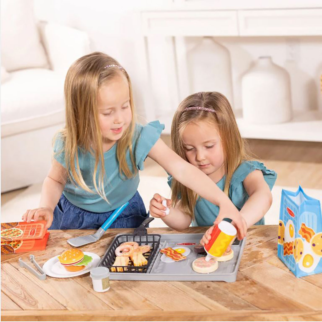 Melissa & Doug Water Wow lekemat med vannaktiverte fargeskift, Grill