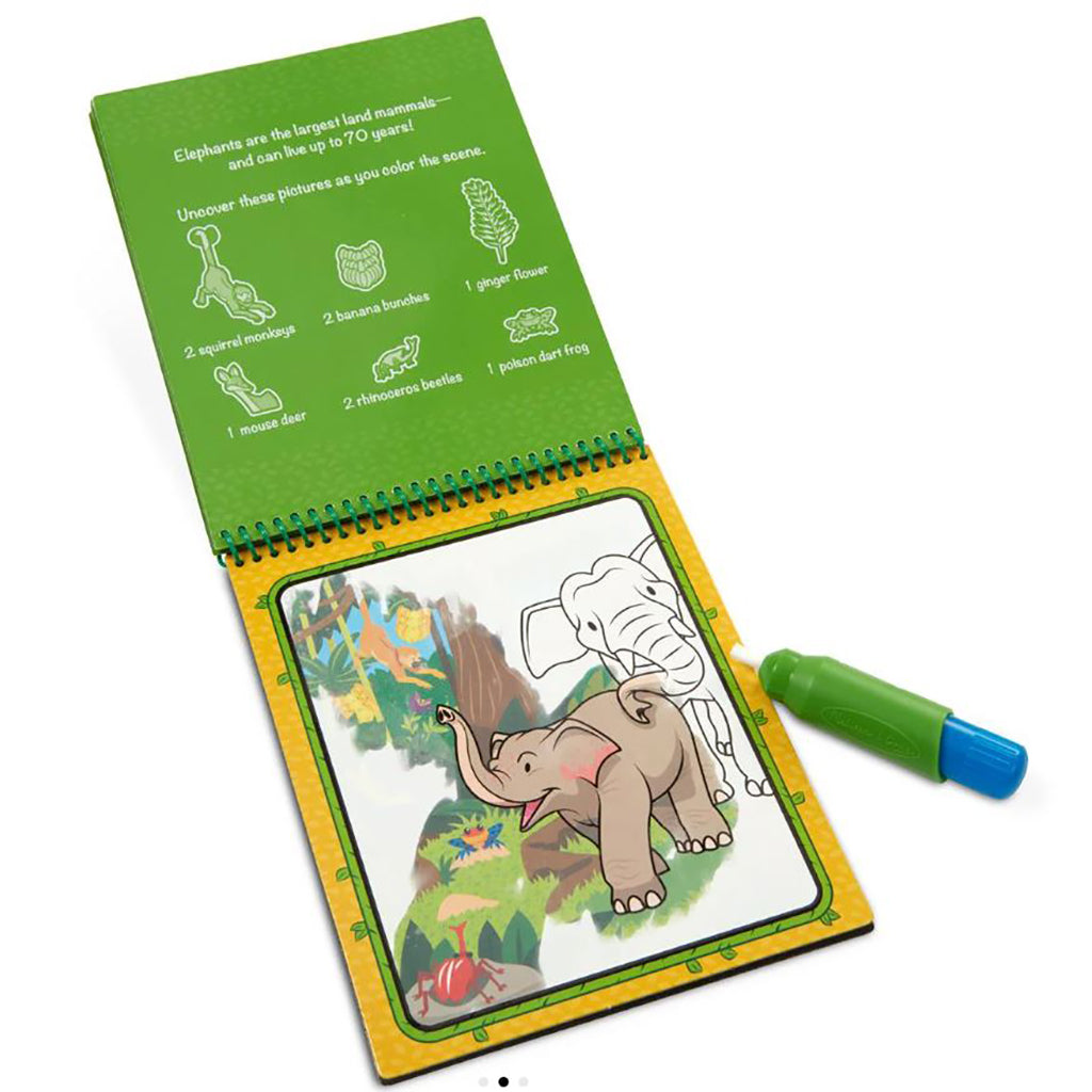 Melissa & Doug Wow! Aktivitetshefte, Stemple-selv klistremerker - Jungel