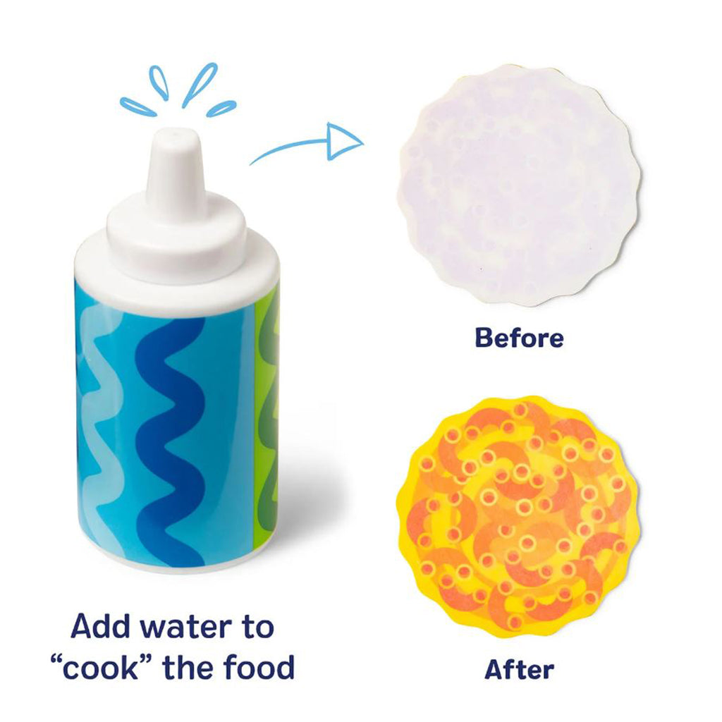 Melissa & Doug Water Wow lekemat med vannaktiverte fargeskift, Komfyr med kjele