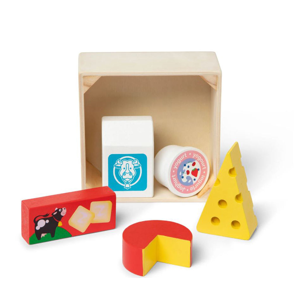 Melissa & Doug Lekemat i tre, Meieriprodukter