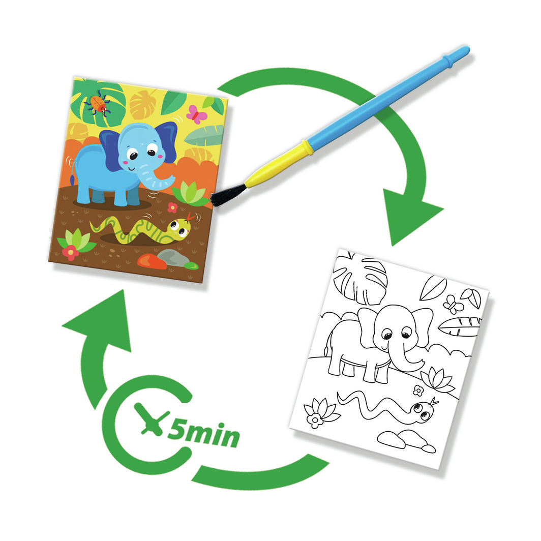 SES Creative, Mal med vann - Safari aktivitetsbok