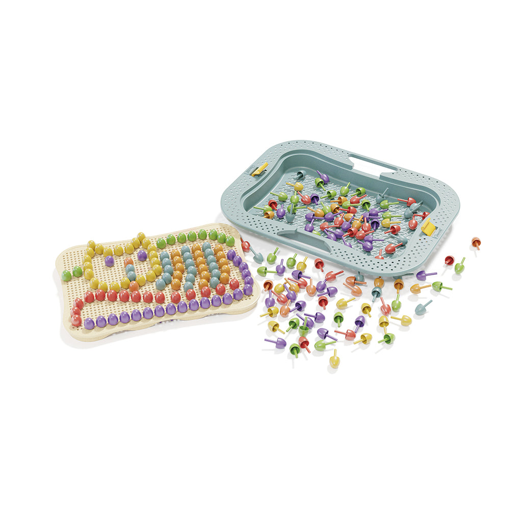 Quercetti stiftmosaikk, Play Bio - Fantacolor Design