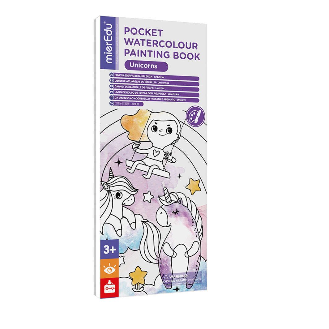 mierEdu, Vannfarge malehefte - Fantasiverden