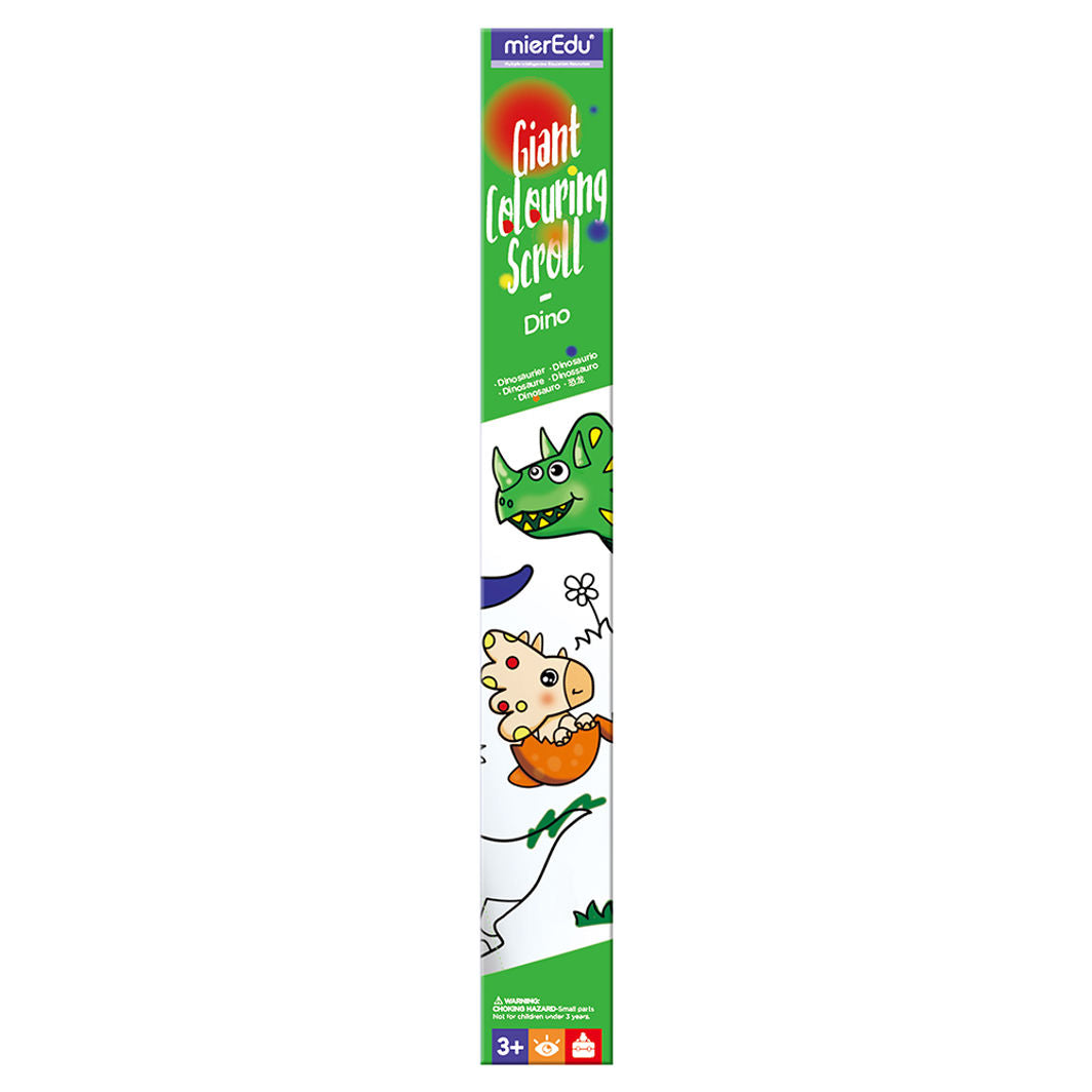 mierEdu, Kjempebanner for fargelegging - Dinosaurer