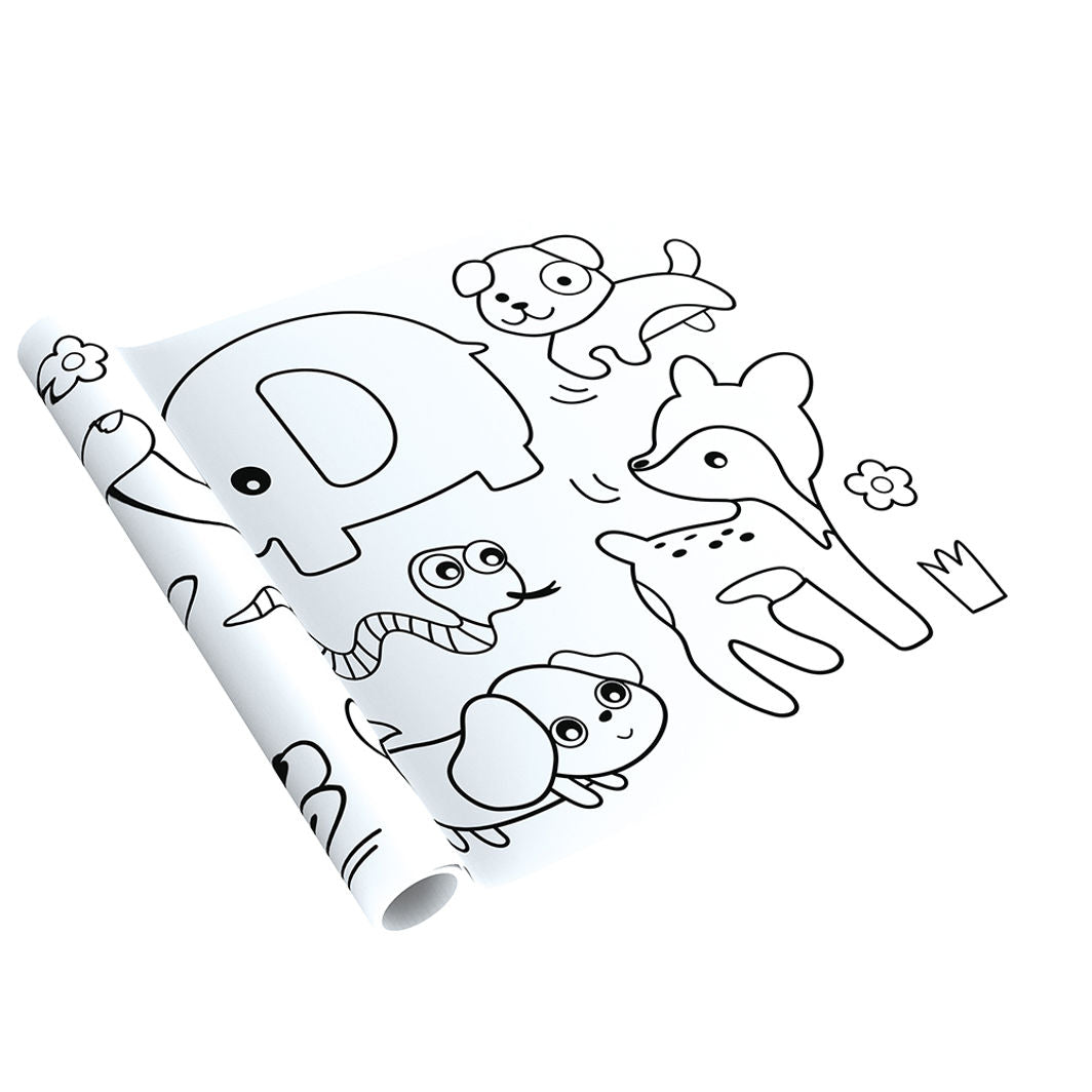 mierEdu, Kjempebanner for fargelegging - Dyr