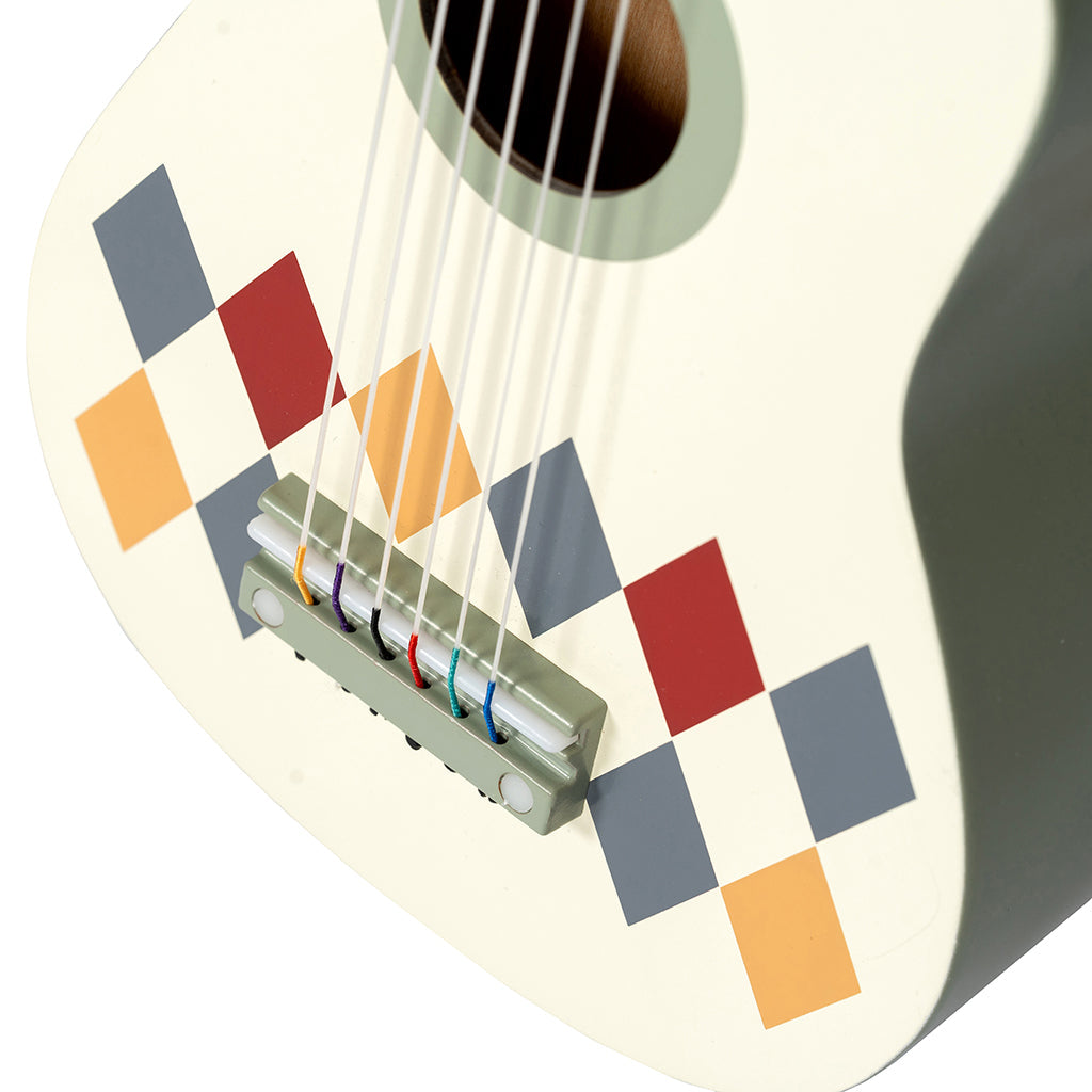 Mamamemo Gitar med 6 strenger, Harlequin