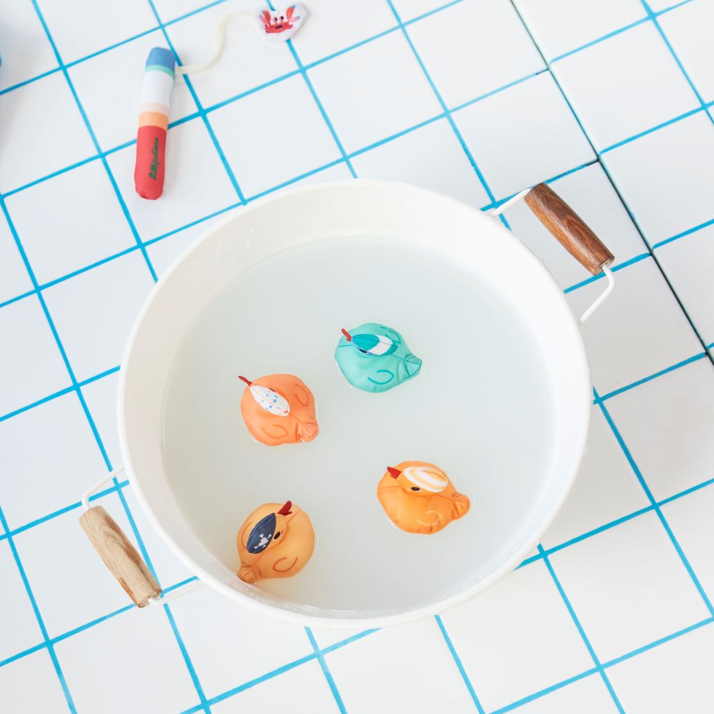 Lilliputiens, Gaspard fiskespill til badet – badeleketøy
