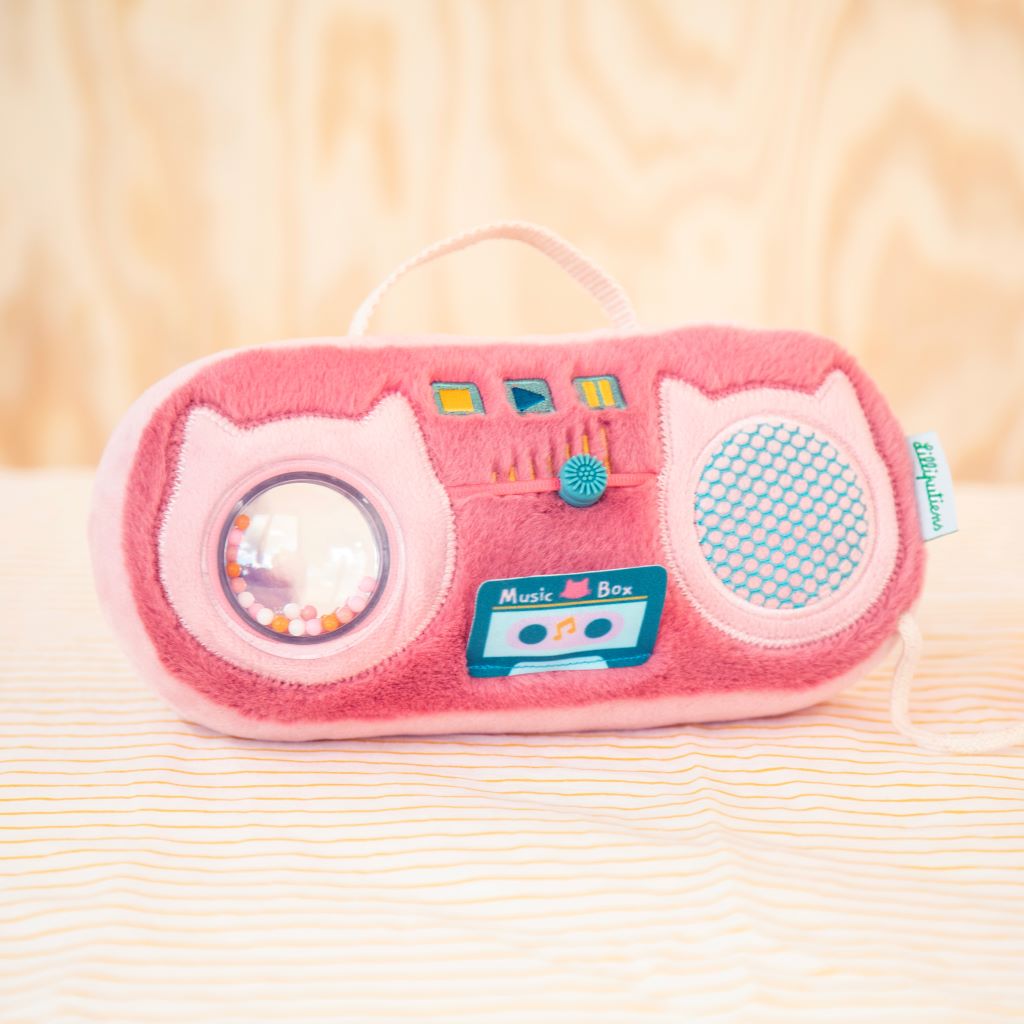 Lilliputiens, Jeanne aktivitetsradio med lyd til baby