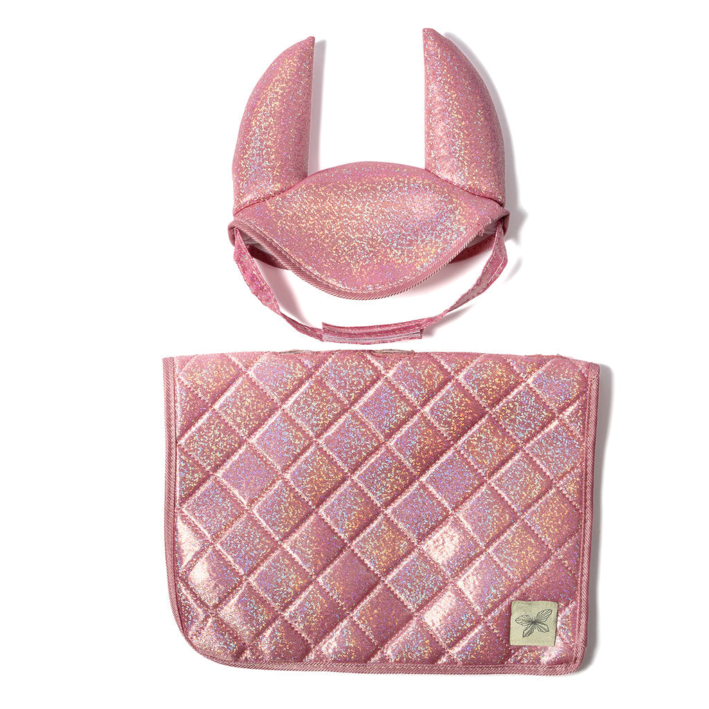 By Astrup Sadelunderlag og hætte til kæpheste, Pink