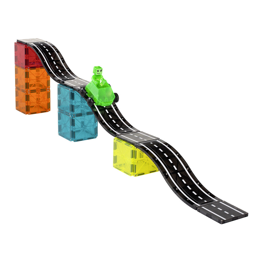 Magna-Tiles Downhill Duo, Magnetisk byggesett med 40 deler