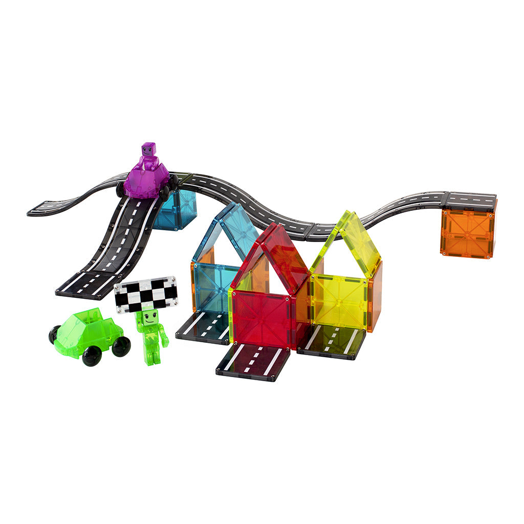 Magna-Tiles Downhill Duo, Magnetisk byggesett med 40 deler