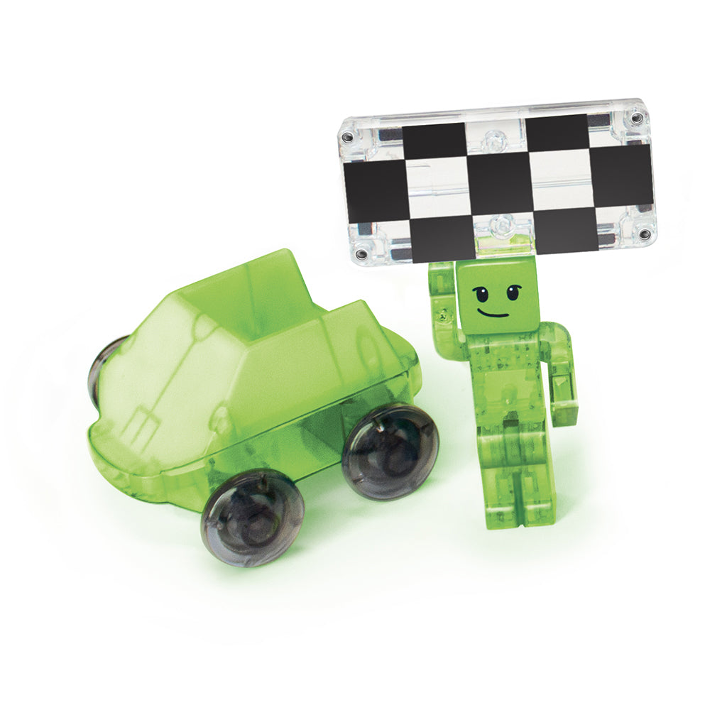 Magna-Tiles Downhill Duo, Magnetisk byggesett med 40 deler