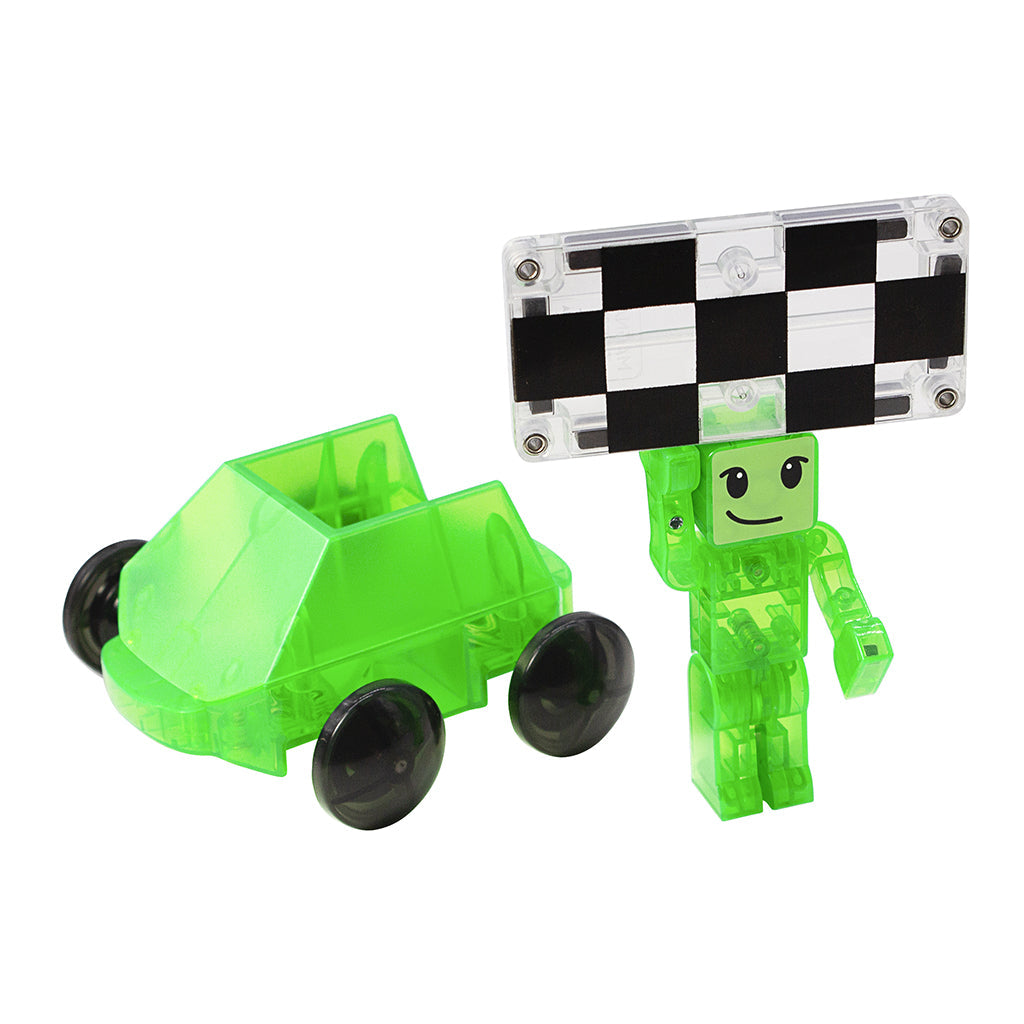 Magna-Tiles Downhill Duo, Magnetisk byggesett med 40 deler