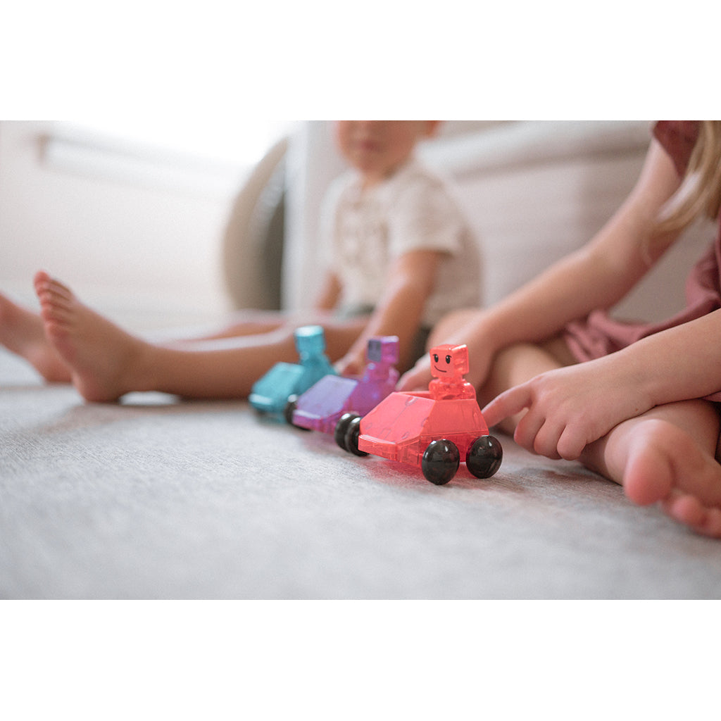 Magna-Tiles Dashers, Magnetisk byggesett m. 6 dele