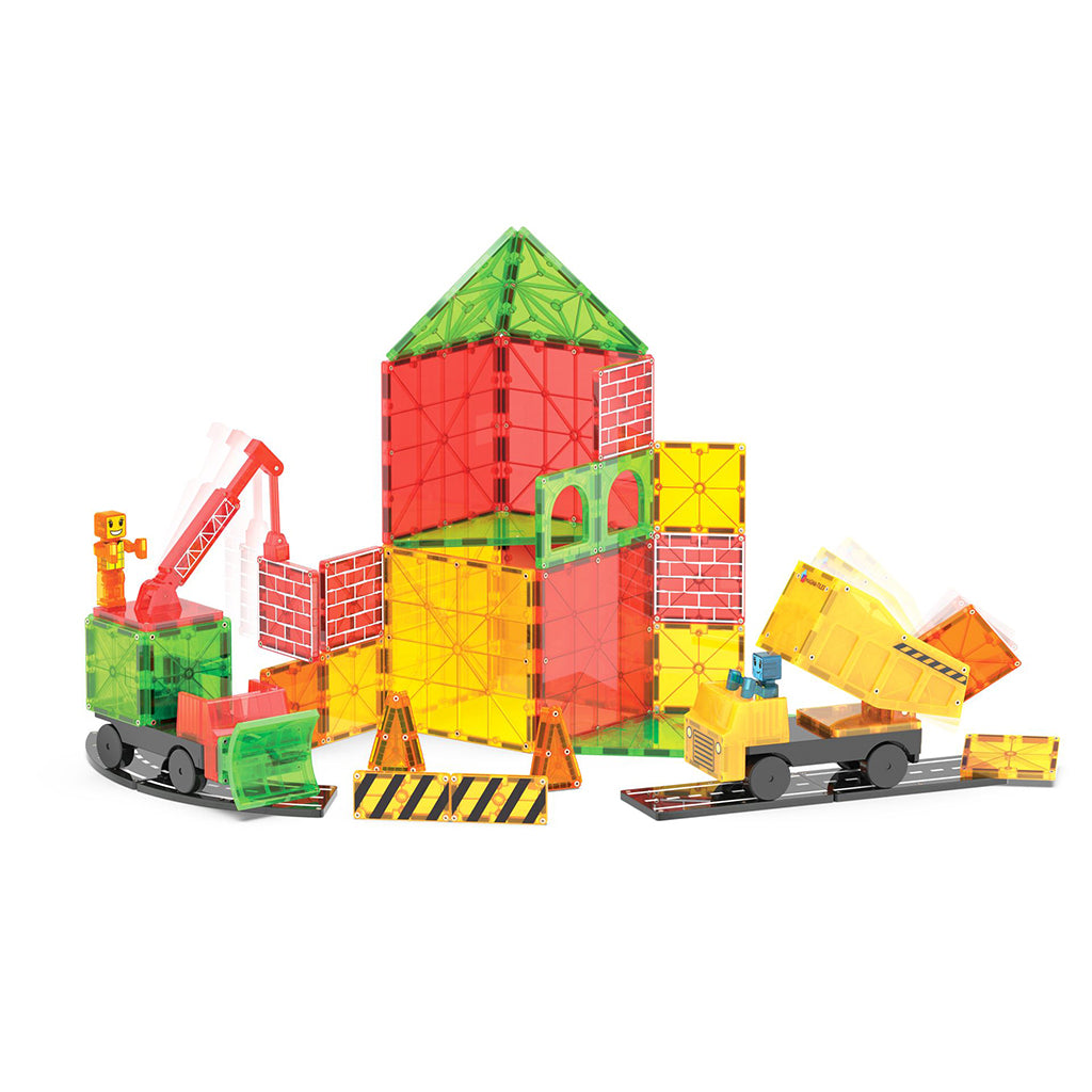 Magna-Tiles Byggepladesæt XL, Magnetisk byggesett med 50 deler