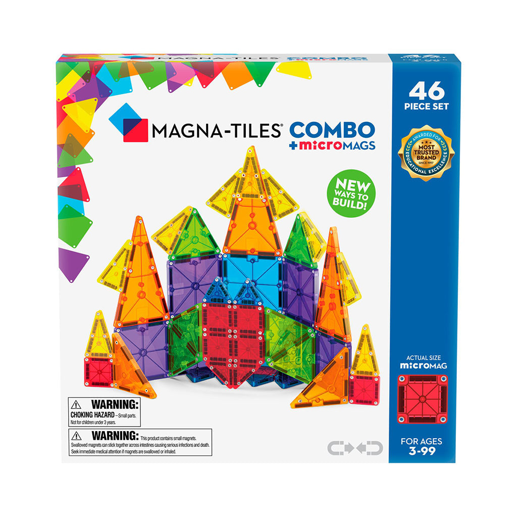 Magna-Tiles MicroMags Combo magnetisk byggesæt 46 dele