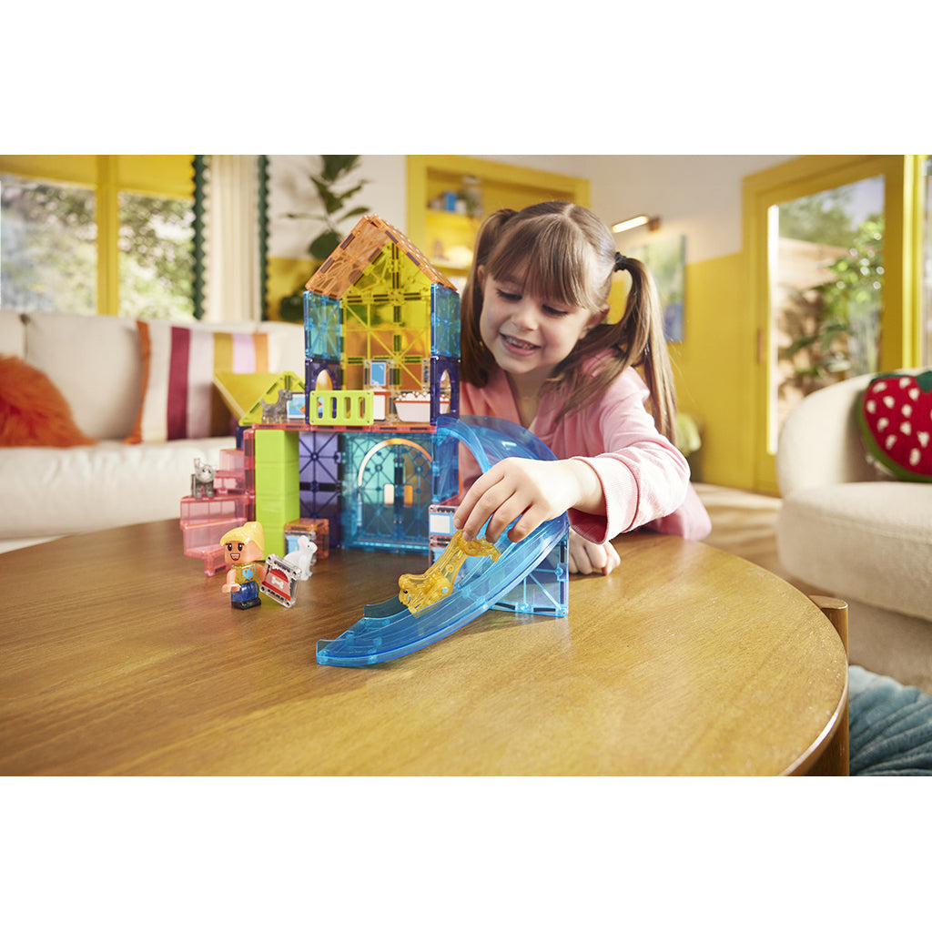 Magna-Tiles Magnetisk byggesett, Kjæledyrslekeland - 50 deler