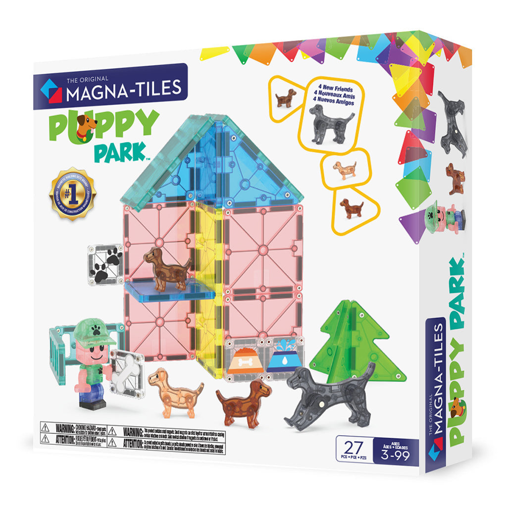 Magna-times Magnetisk Byggesett, Hundedagpleie - 27 deler