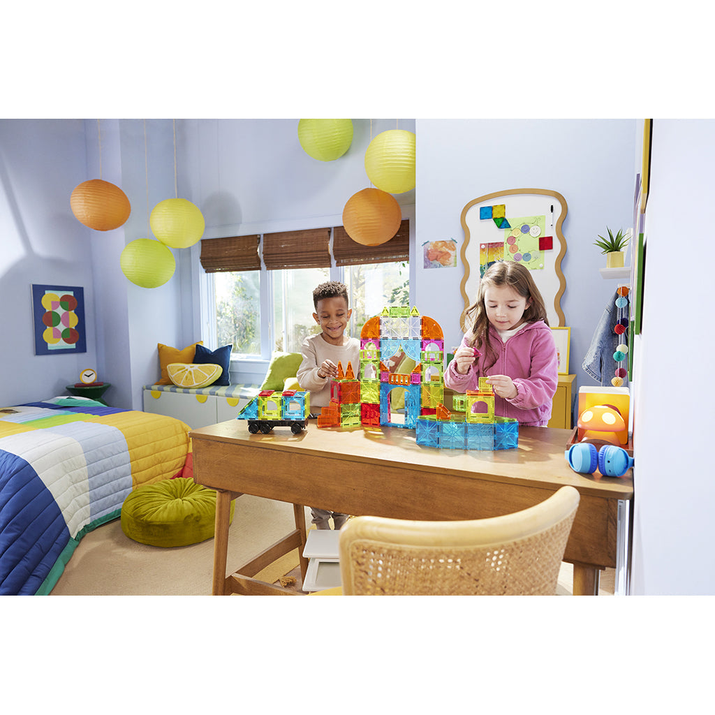 Magna-Tiles Magnetisk byggesett, City Center - 110 deler