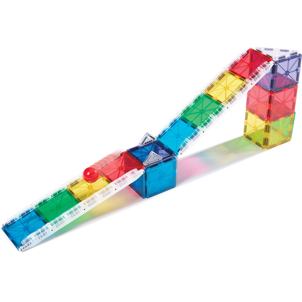 Magna-Tiles Magnetisk byggesett, Kulebane - 33 deler