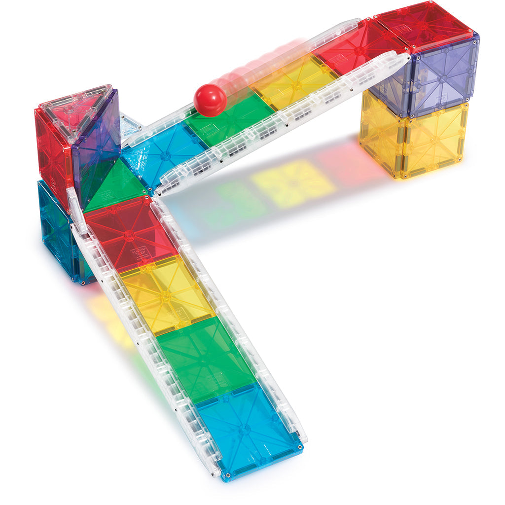 Magna-Tiles Magnetisk byggesett, Kulebane - 33 deler