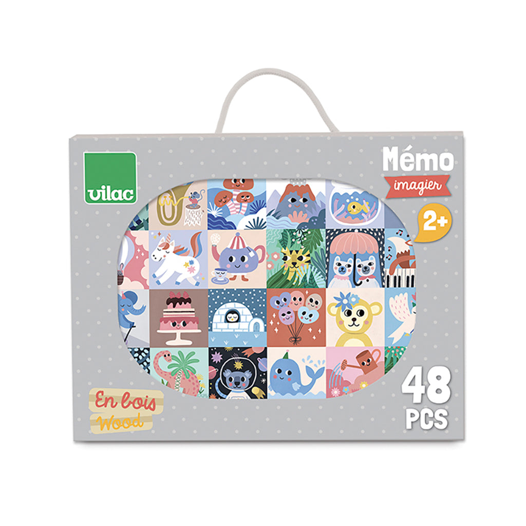 Vilac Memo av Michelle Carlslund, 48 brikker