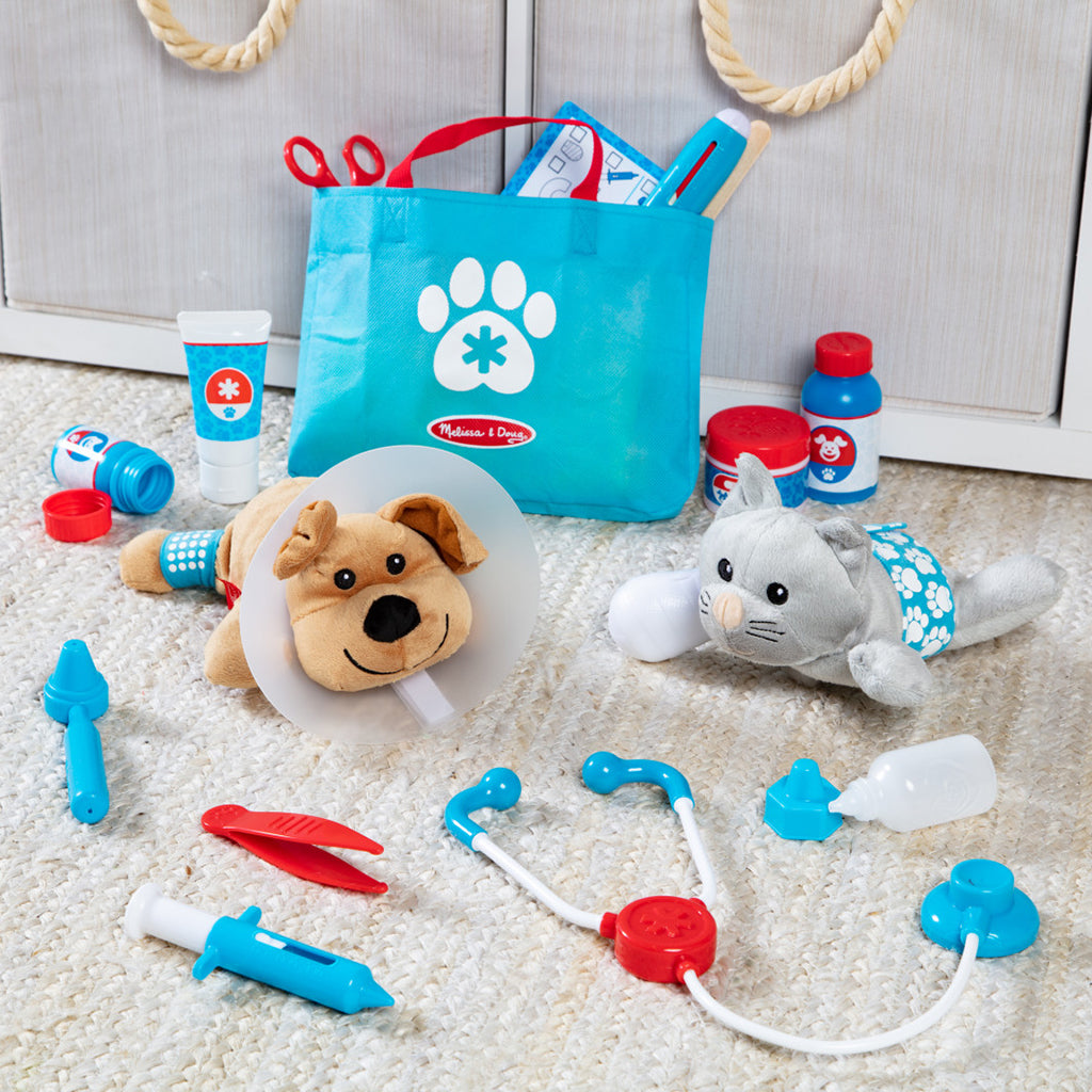 Melissa & Doug Veterinærsett med 24 deler