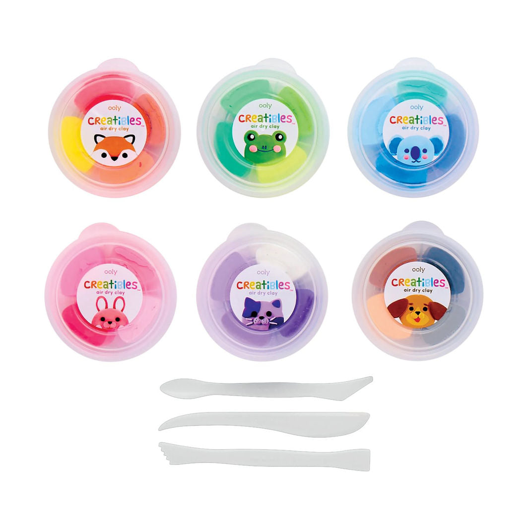 Ooly Selvhærdende leire, Deluxe Kit 24 farger – Creatibles