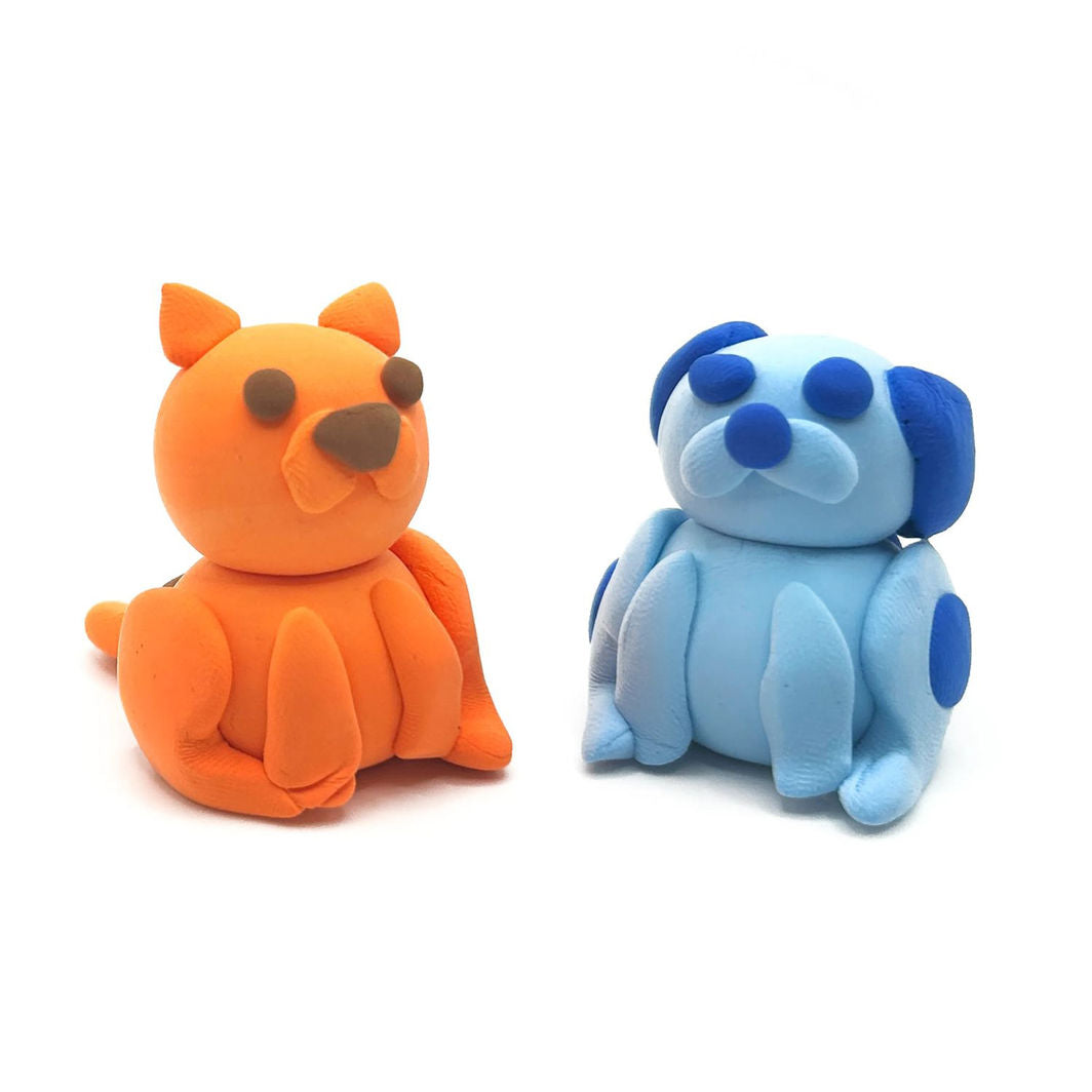 Ooly Selvhærdende leire – Pet BFFs 4 farger – Creatibles