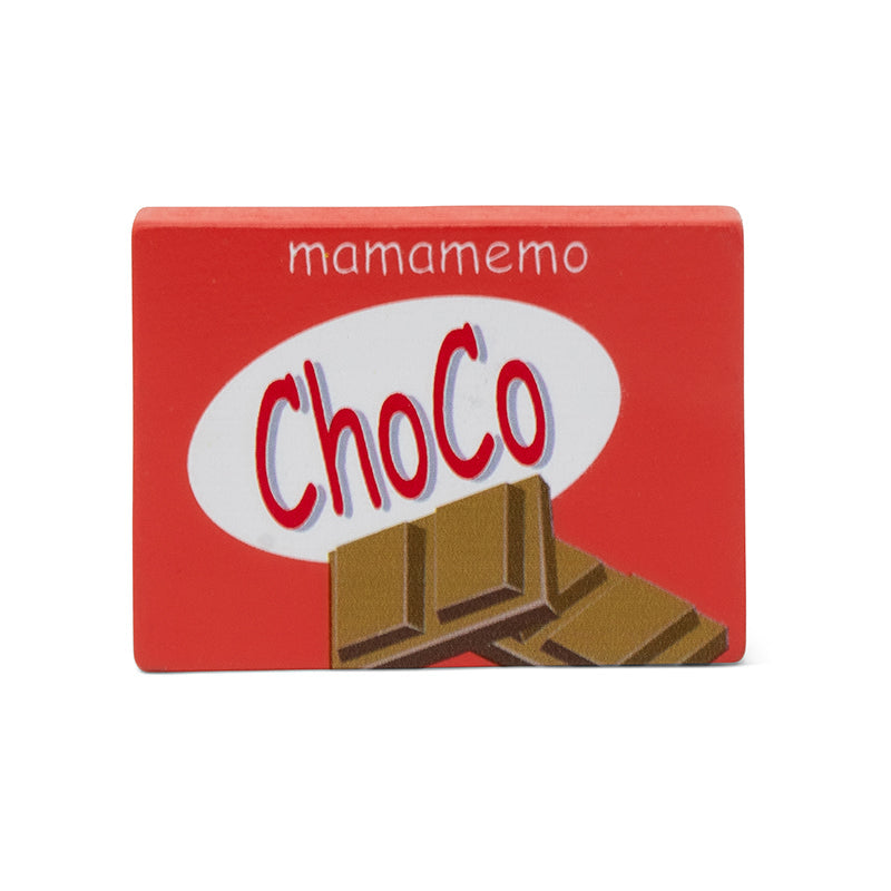 Mamamemo legemad i træ chokoladebar