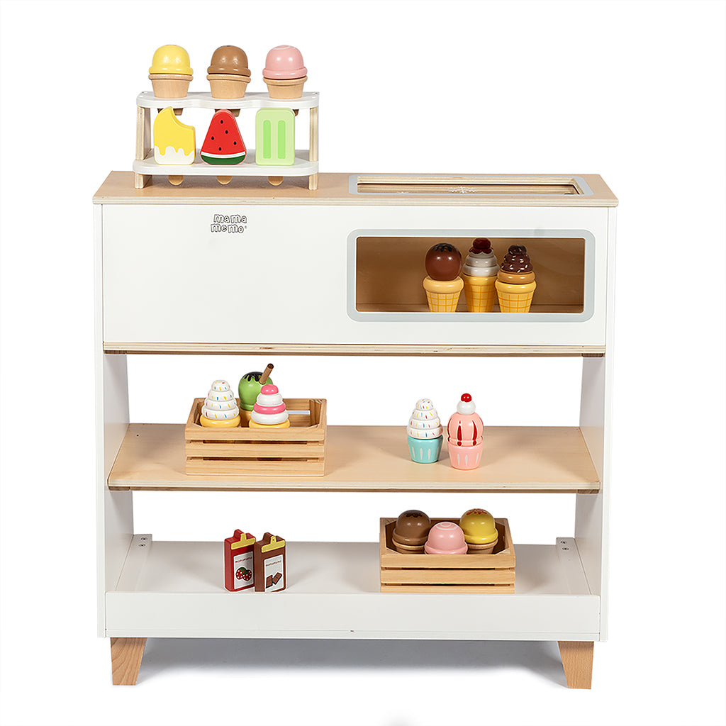 Mamamemo iskrembutikk med fryser (uten lekemat)