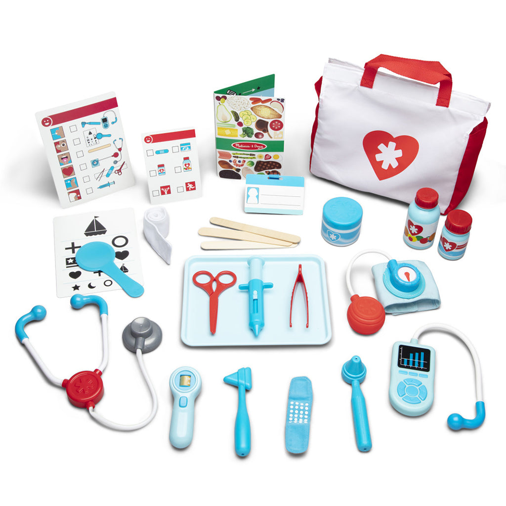 Melissa & Doug Bliv rask lægesæt med 25 dele