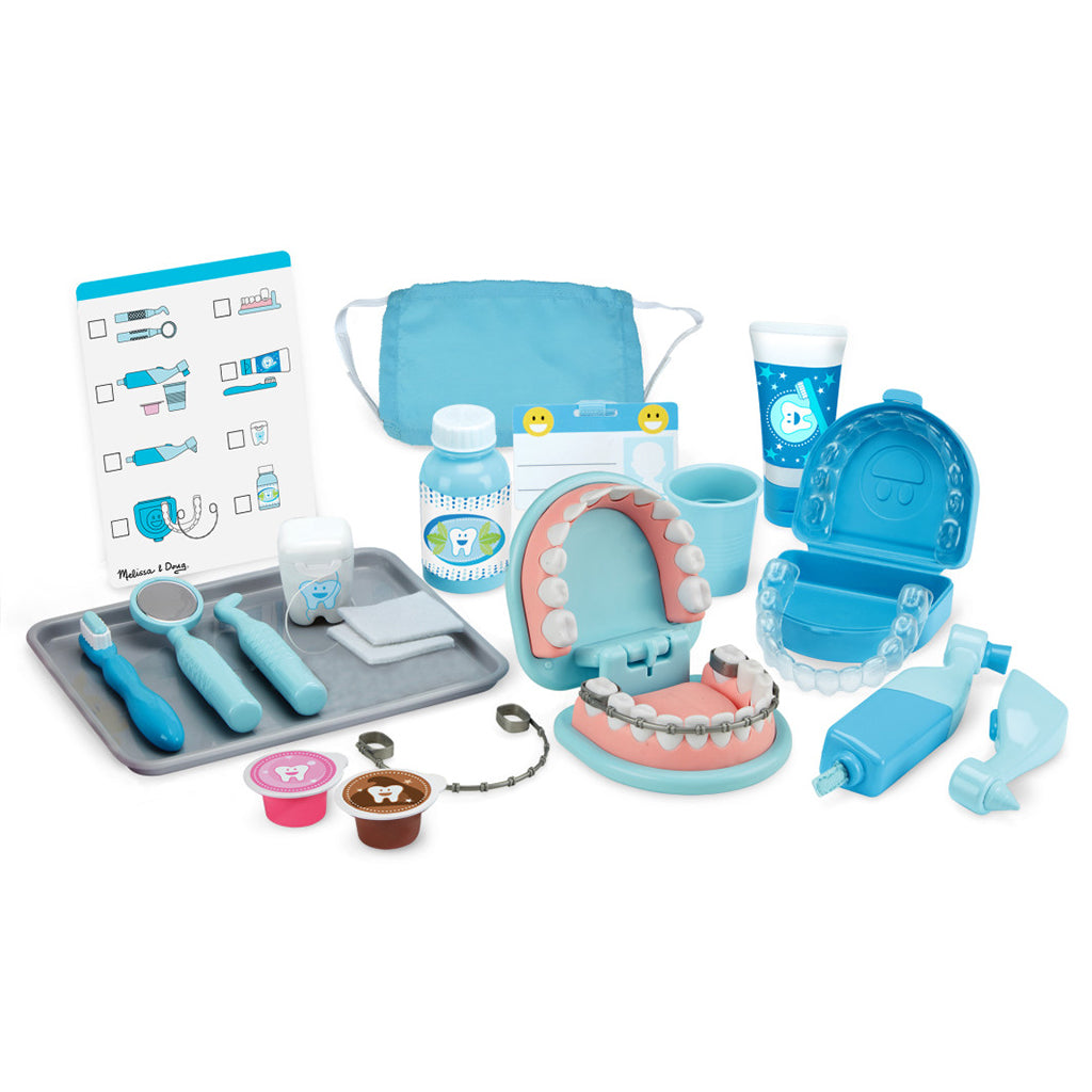 Melissa & Doug tandlægesæt med 25 dele til børn