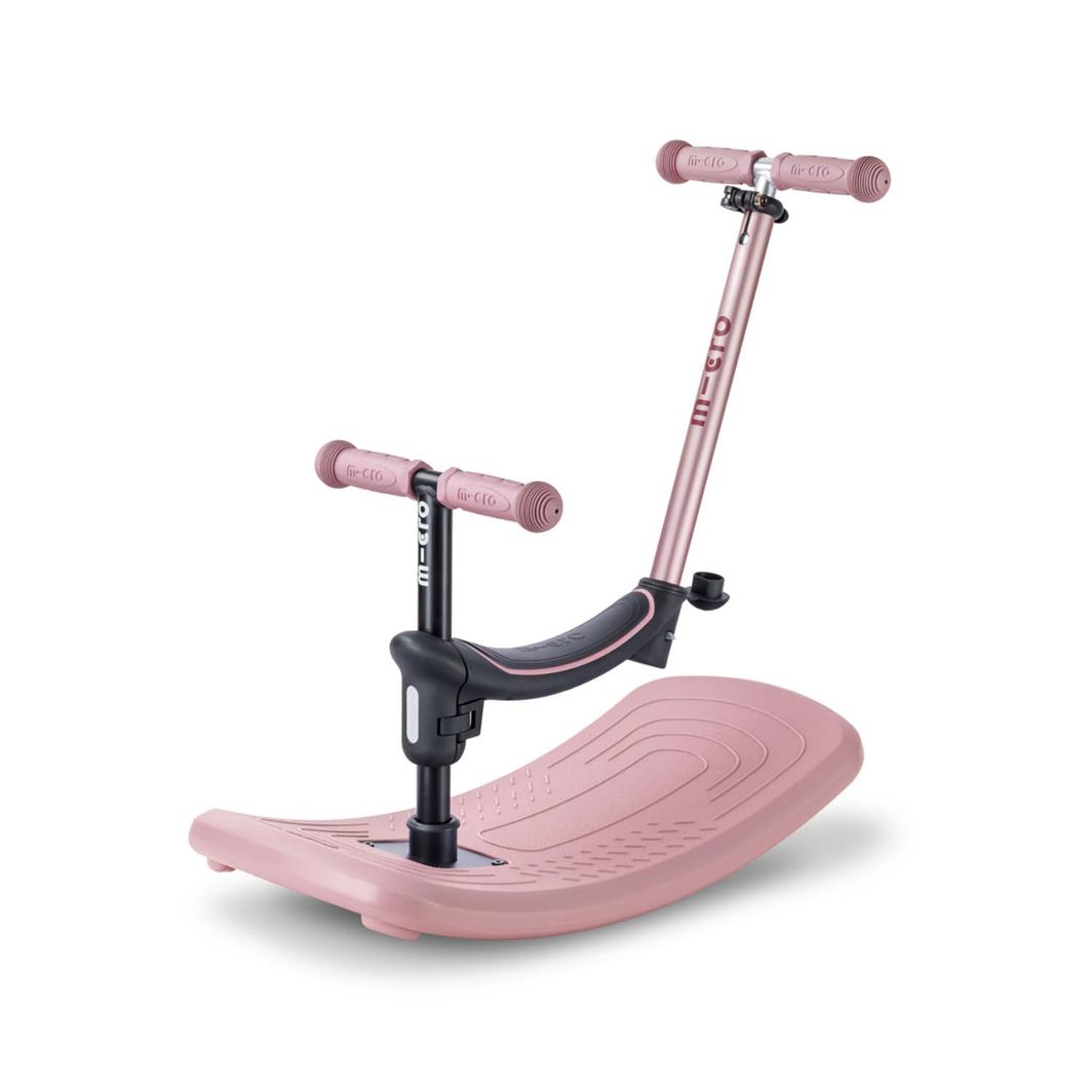 Micro løbehjul, Mini Deluxe LED, Rock & Go - Dusty Rose