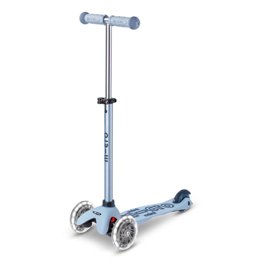 Micro sparkesykkel, Mini Deluxe LED, Rock & Go - Ocean Slate