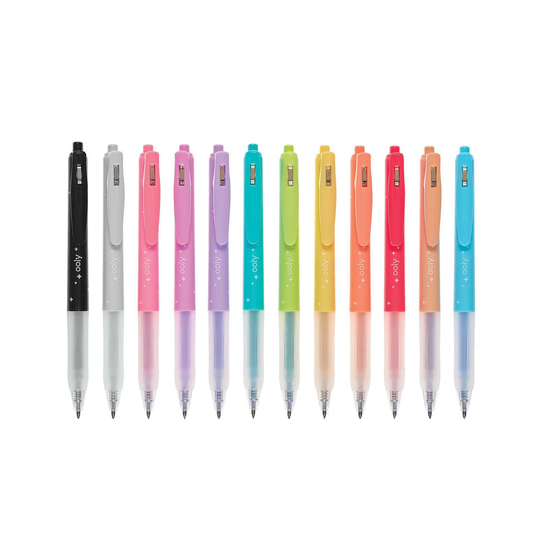 Ooly gelpen 12 stk, Oh My Glitter