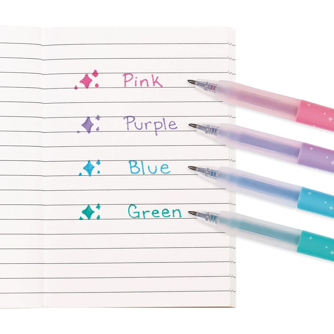 Ooly Gelpen 4 stk, Oh My Glitter