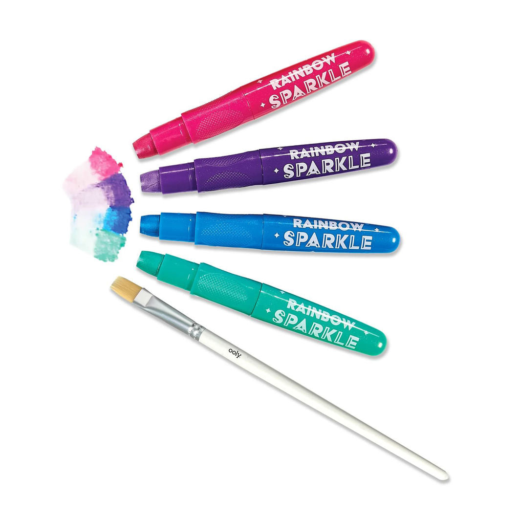 Ooly Gel fargekritt 12 stk – Rainbow Sparkle Watercolor Metallic