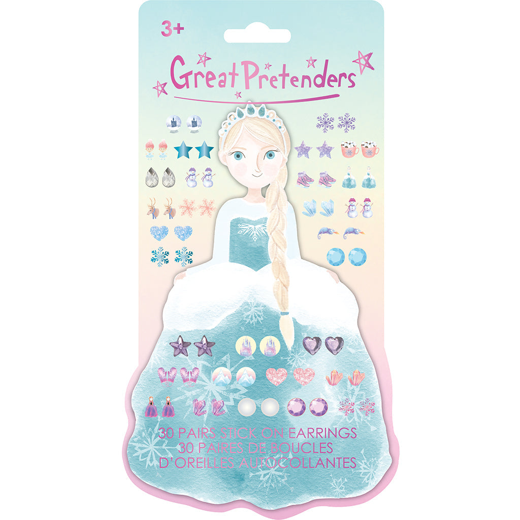 Great Pretenders øreringeklistermærker, Frosty sister - 30 par
