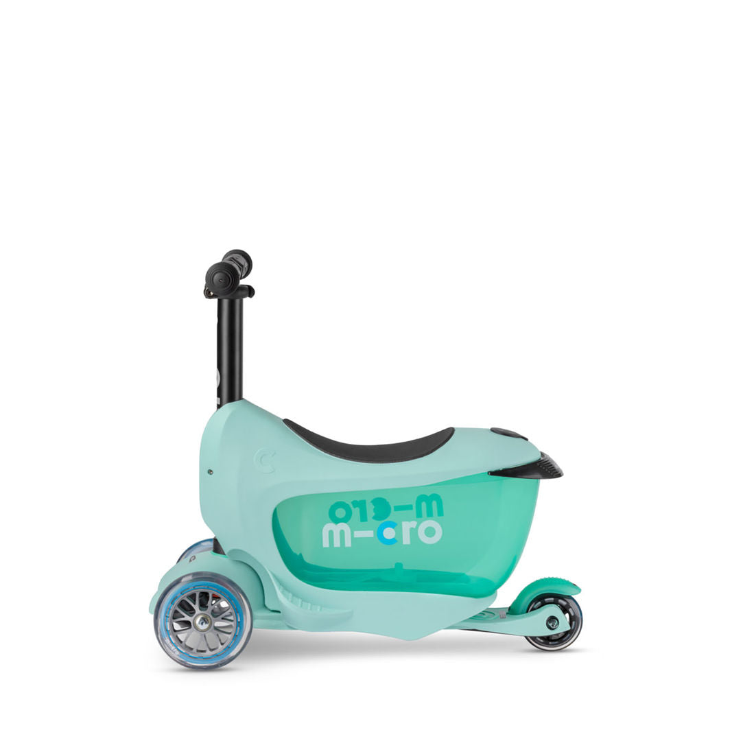 Micro Sparkesykkel, Mini2go Deluxe - Mint