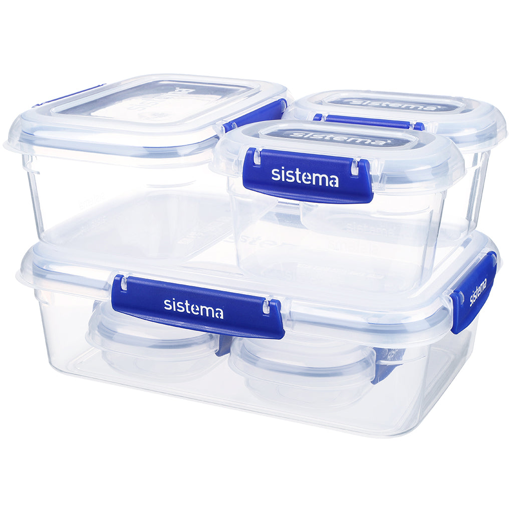 Sistema Klip it plus samlepakke, 6 stk. oppbevaring