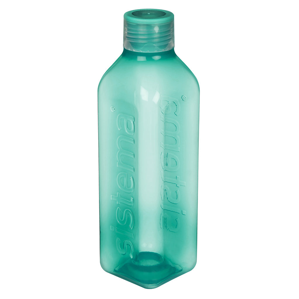 Sistema drikkedunk, Square bottle, 1 L - Minty teal