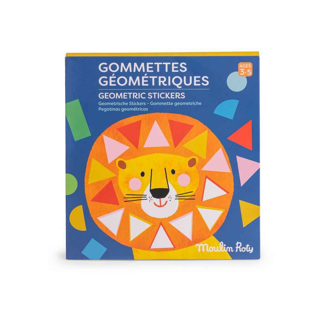 Moulin Roty - Klistermærker 300 stk - Geometri - Les Toupitis