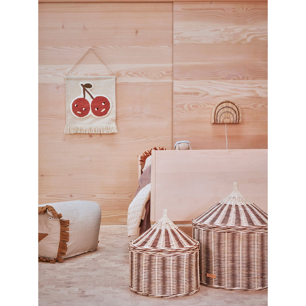 OYOY Kurvesett, Cirkus, sett med 2 størrelser - Nutmeg