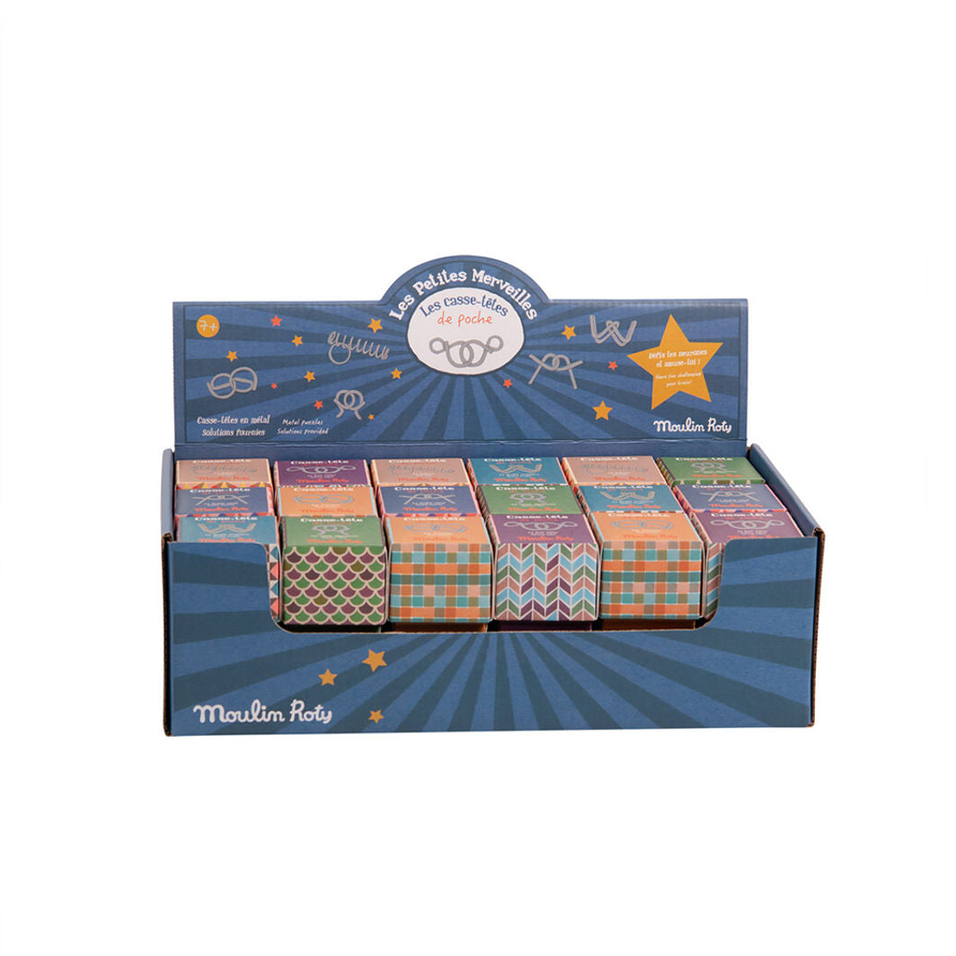 Moulin Roty mini IQ hjernevrider assorteret