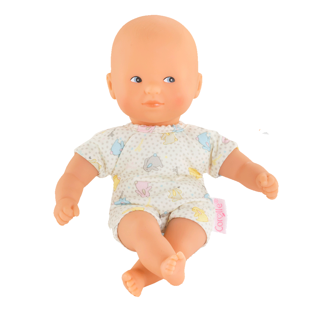 Corolle babydukke Mon Premier 20 cm, Mini Calin Rabbits med blå øjne