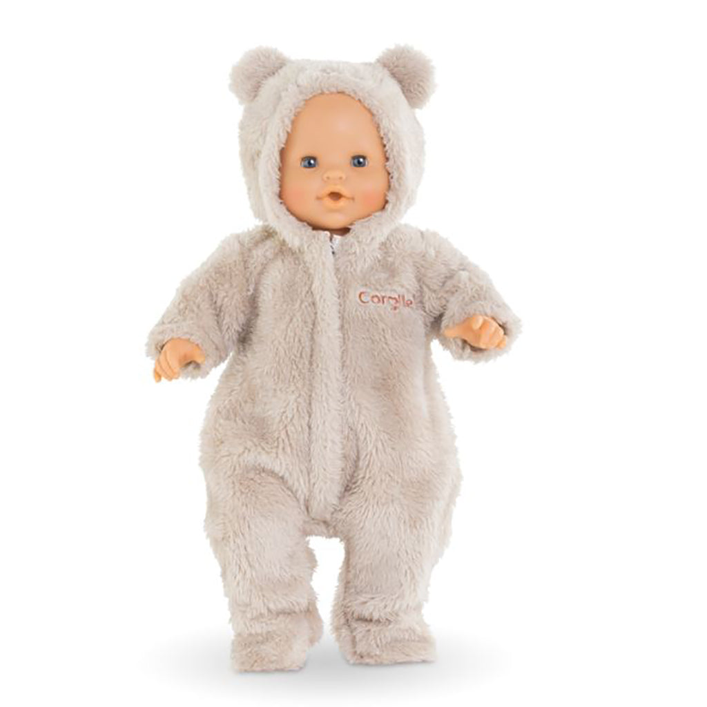 Corolle dukkeklær, Mon Grand 36 cm – Teddy bear sparkedrakt
