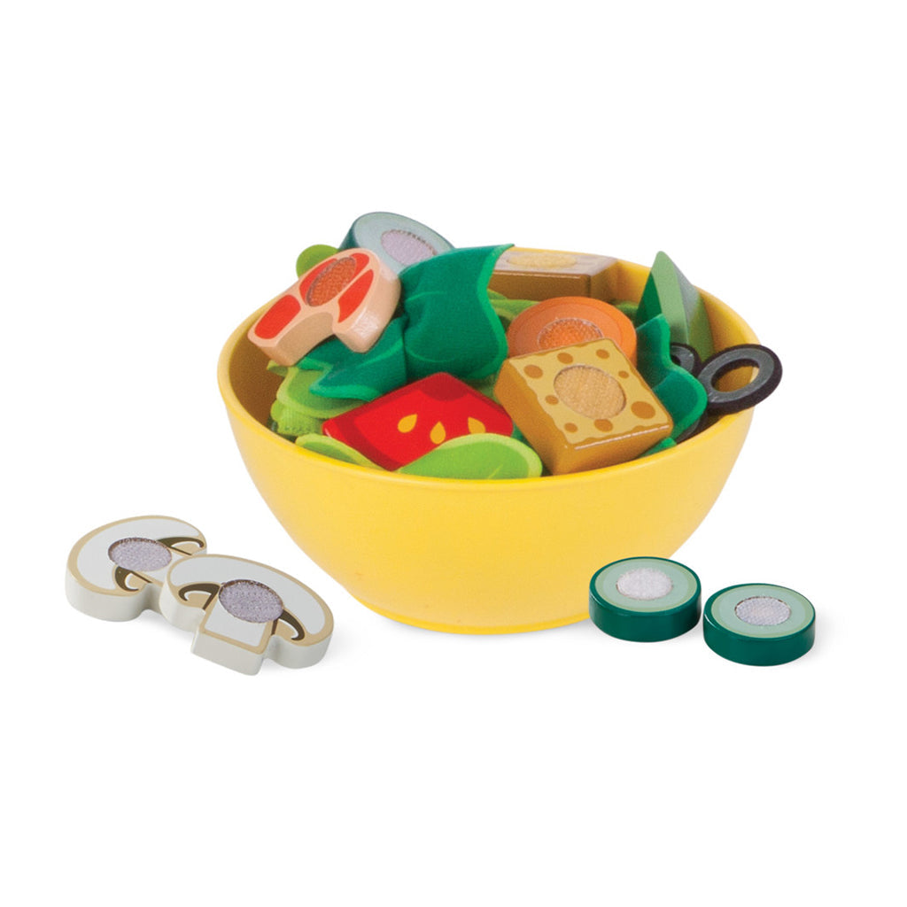 Melissa & Doug Lekemat i tre, Salatsett i tre