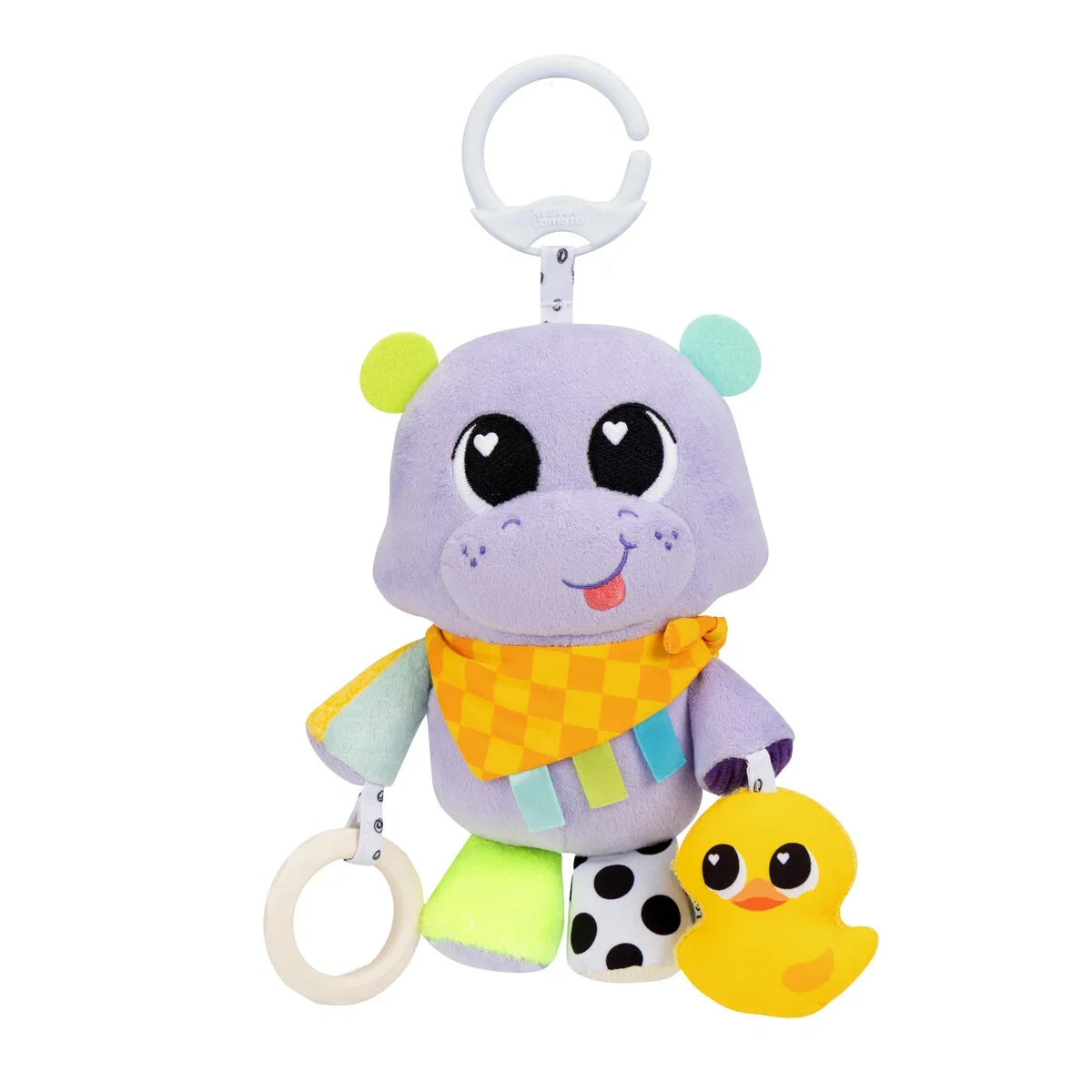 Lamaze aktivitetslegetøj, Hayley the Hippo Clip & Go